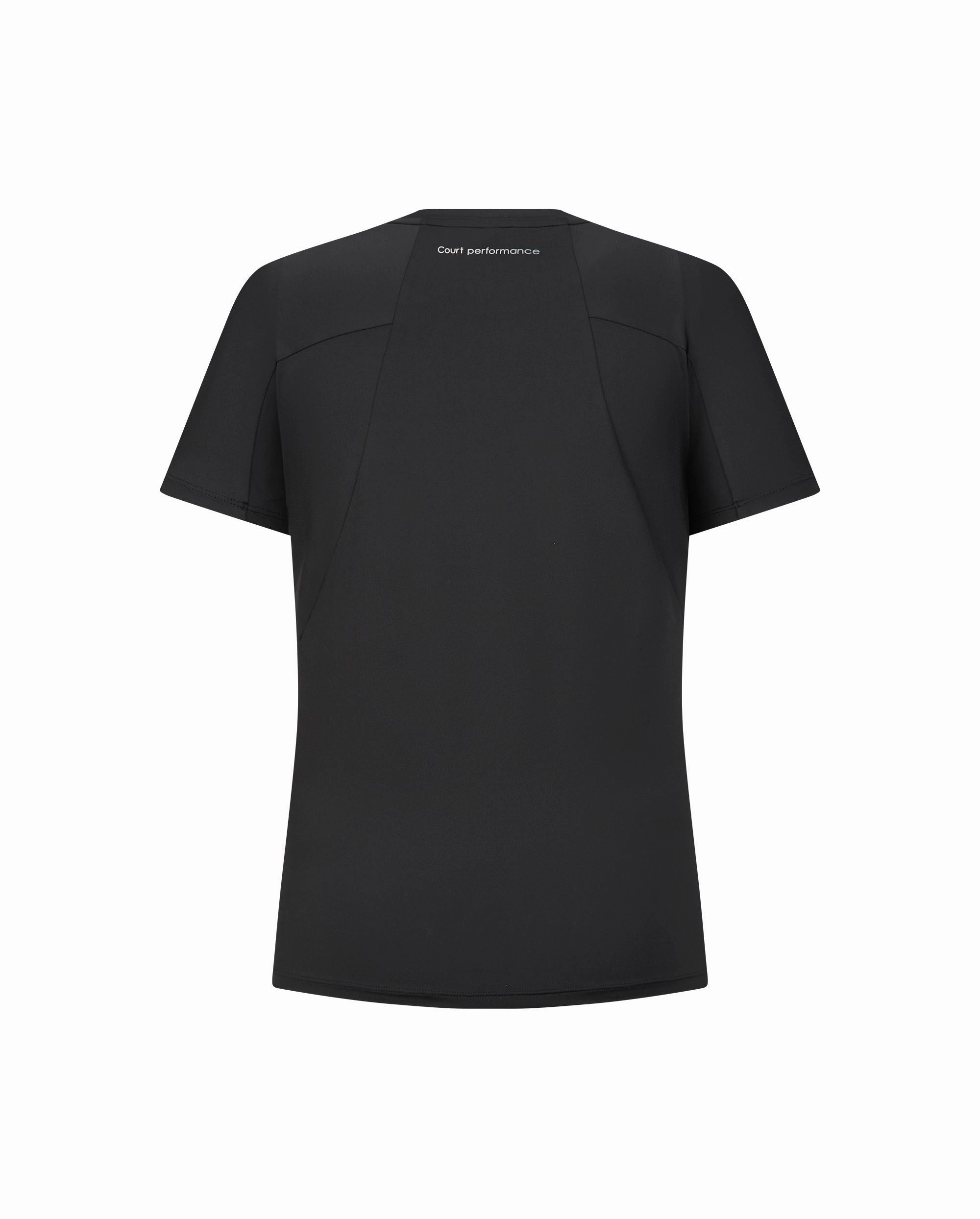 1911665-008 | WOMEN'S K-SWISS LOGO QUICK DRY T-SHIRT | BLACK