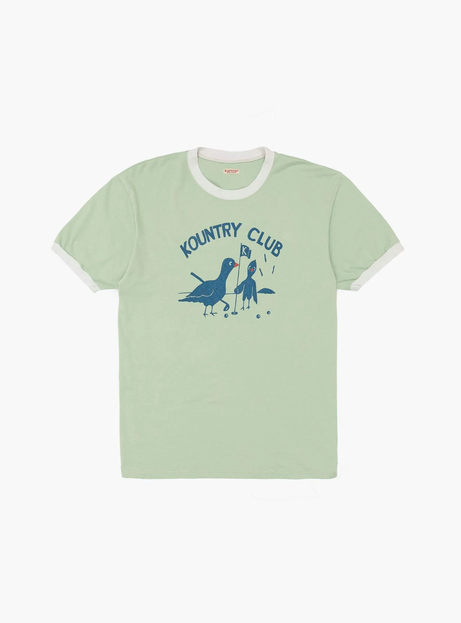 20 Jersey Ringer T-Shirt Kountry Club Mint