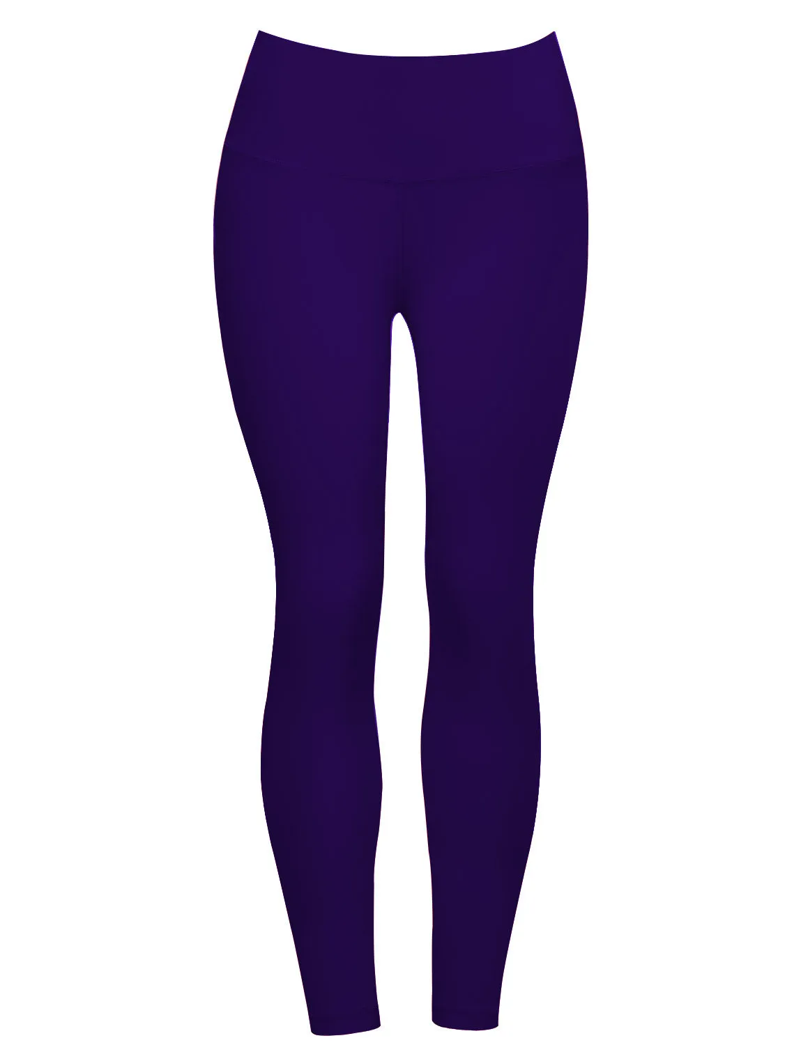 22" High Waist Crop Tight Capris darkpurple_yogastudio