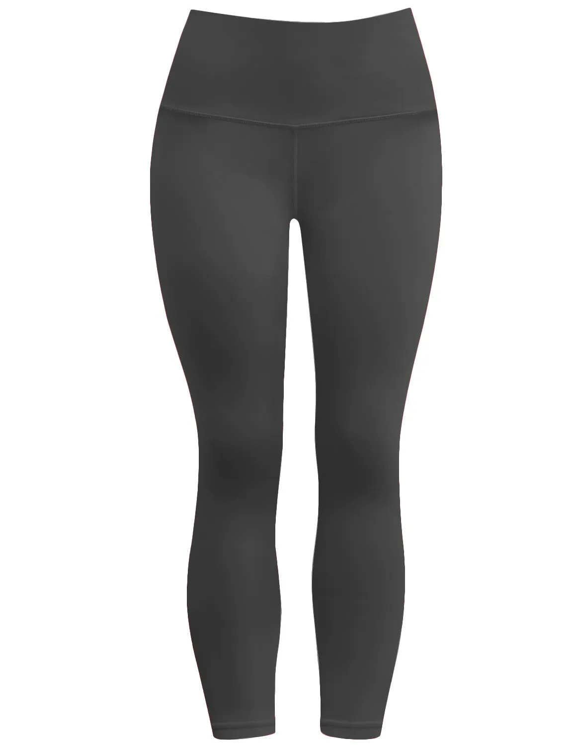 22" High Waist Crop Tight Capris shadowcharcoal_Jogging