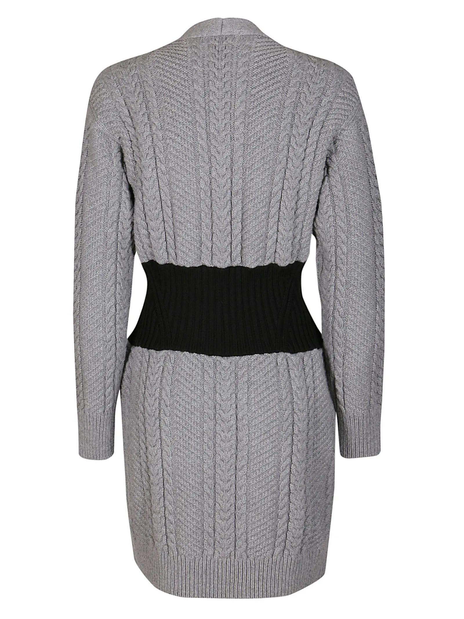 Alexander McQueen V-Neck Cable-Knit Cardigan