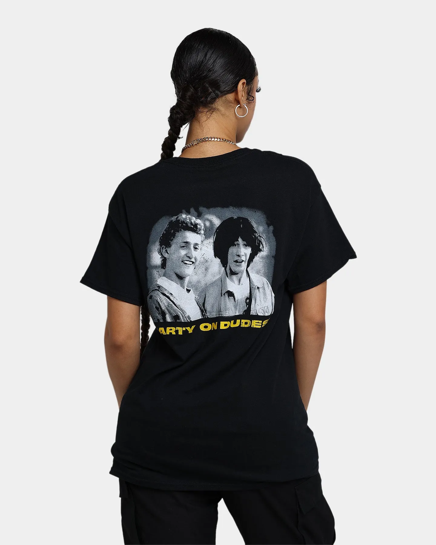 American Thrift X Bill & Ted Excellent Adventure T-Shirt Black