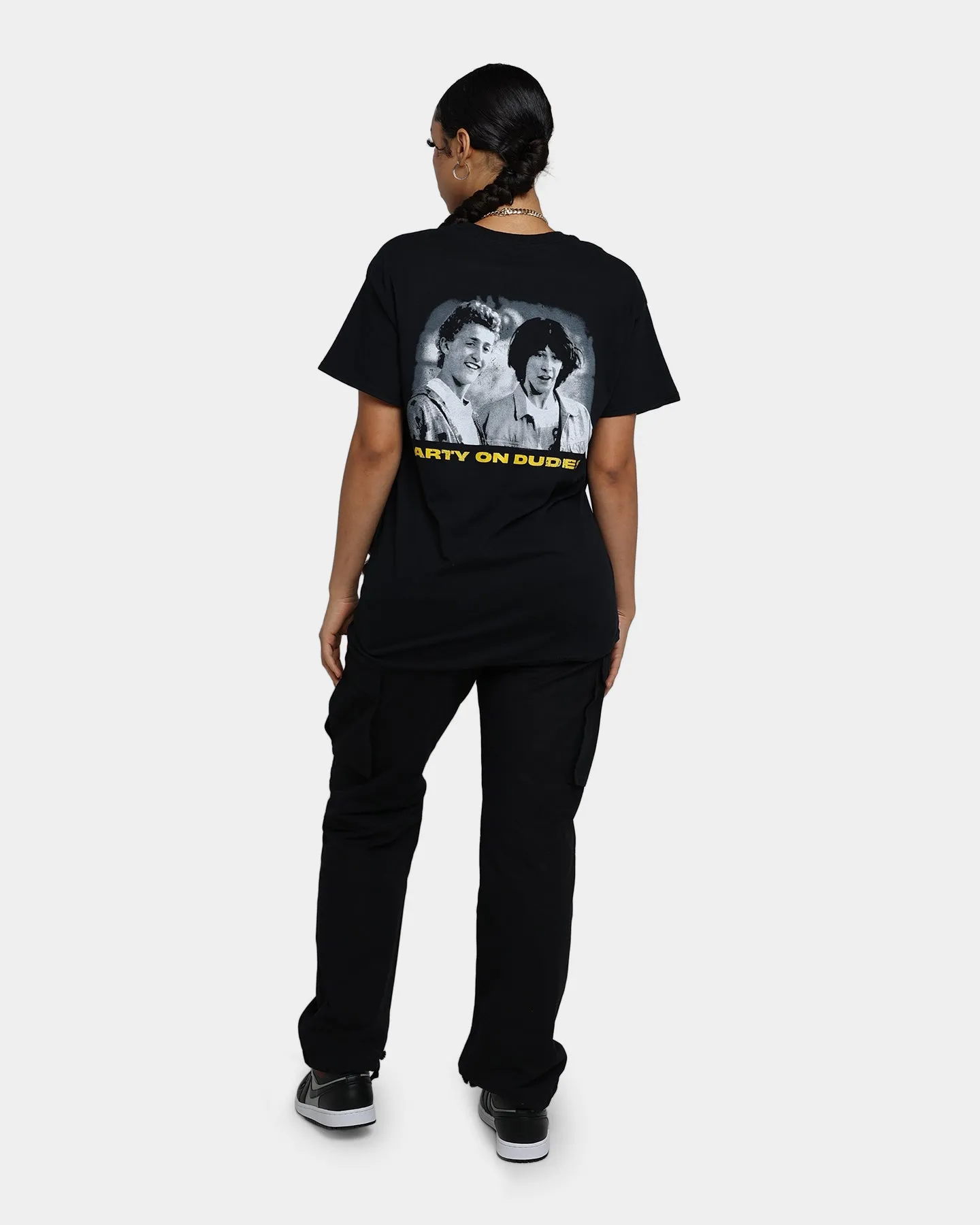 American Thrift X Bill & Ted Excellent Adventure T-Shirt Black