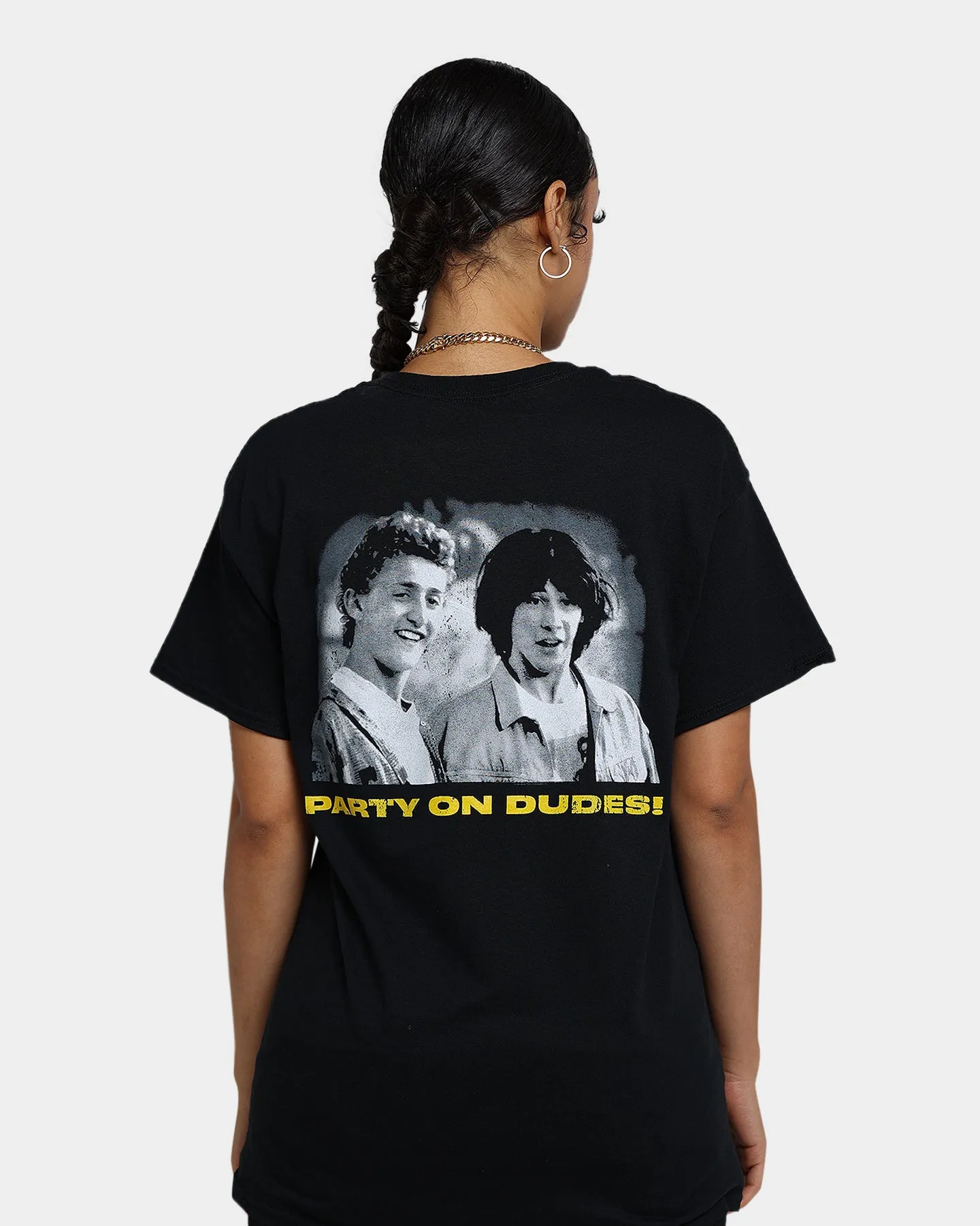 American Thrift X Bill & Ted Excellent Adventure T-Shirt Black