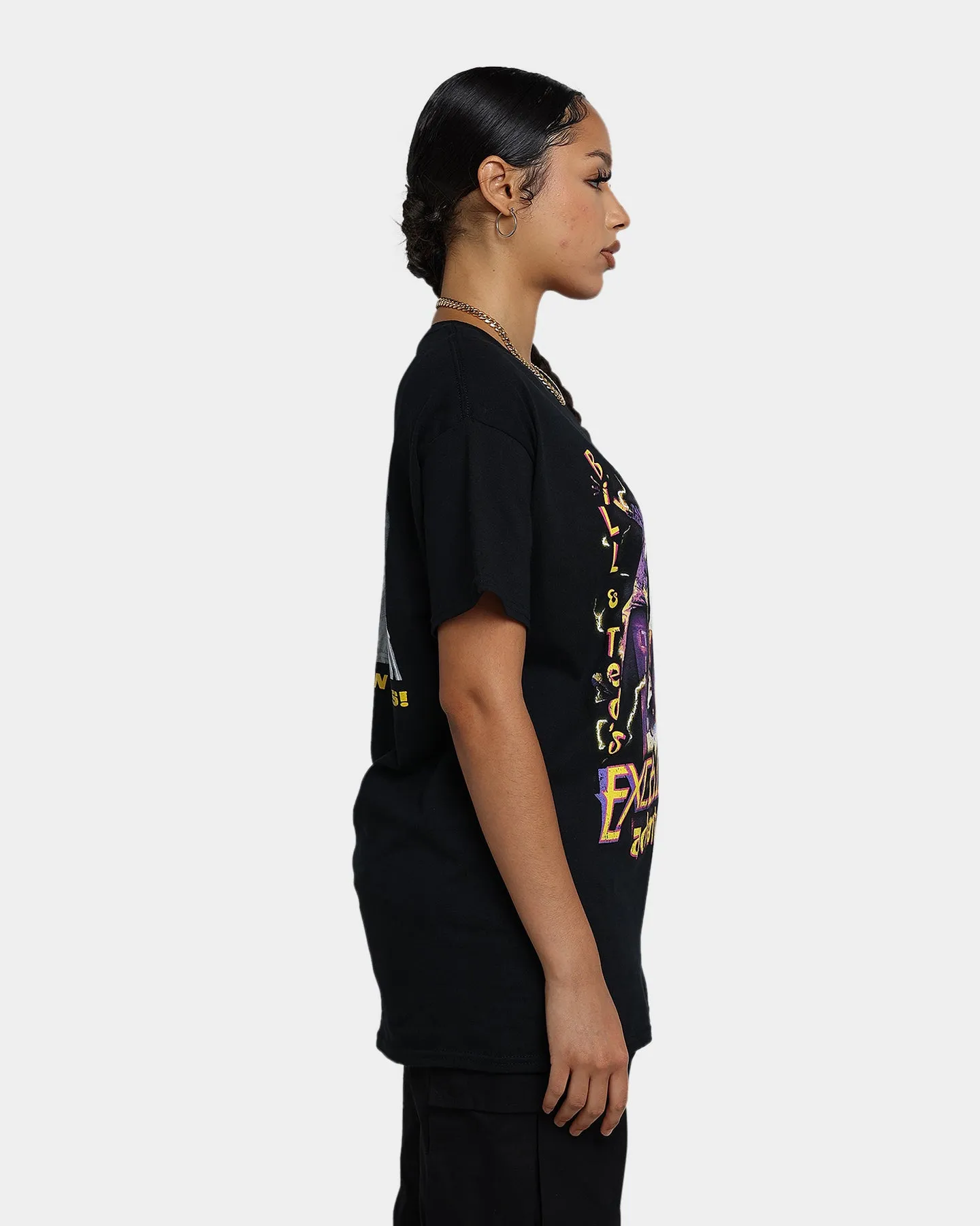 American Thrift X Bill & Ted Excellent Adventure T-Shirt Black