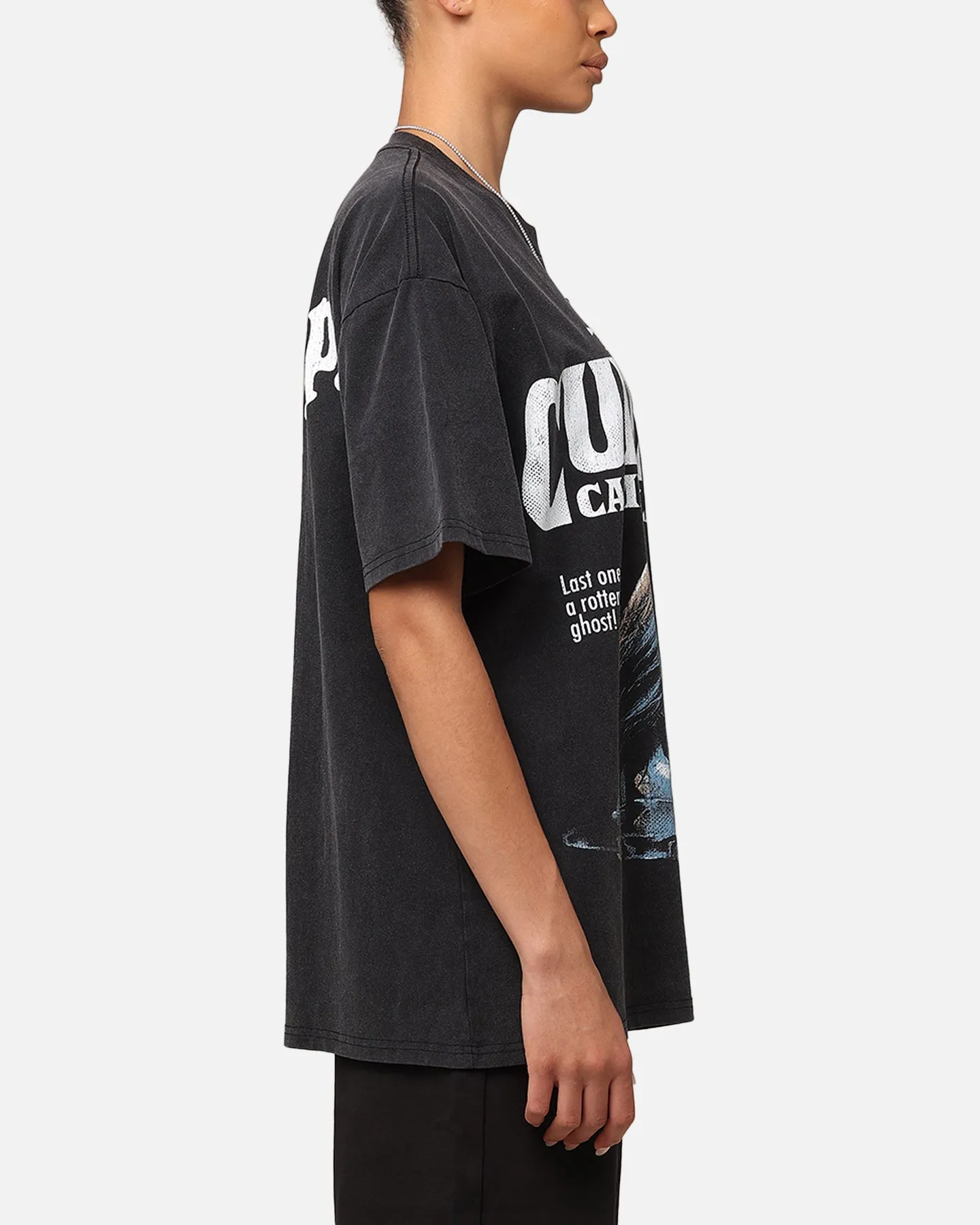 American Thrift X Goosebumps Cold Lake Heavy T-Shirt Vintage Black