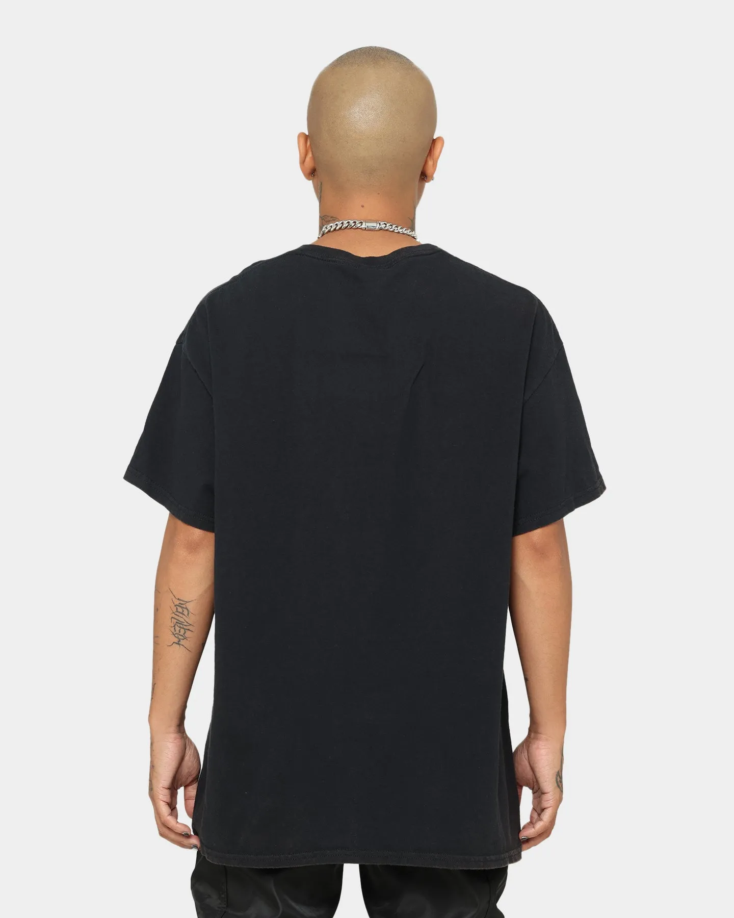 American Thrift X Robotech VFIJ Vintage T-Shirt Washed Black