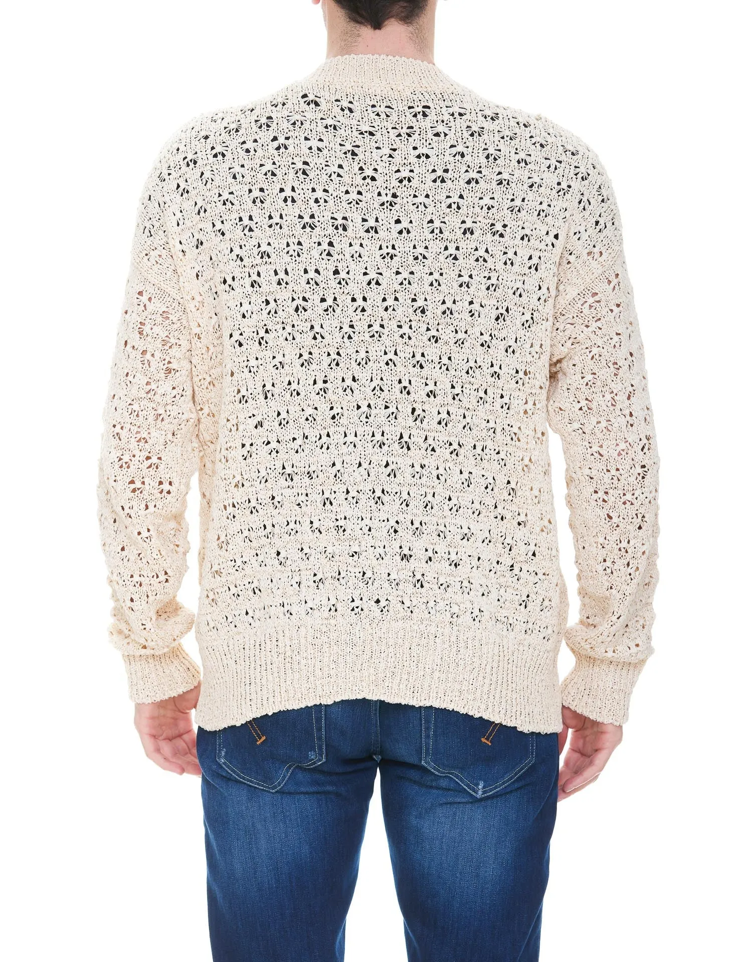 Andersson Bell V-Neck Open Knit Cardigan