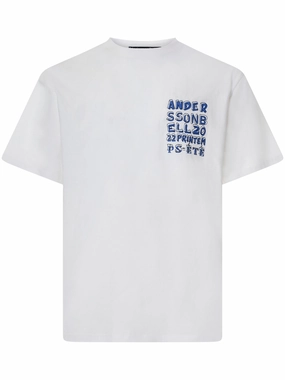 Andersson Bell Logo Printed Crewneck T-Shirt