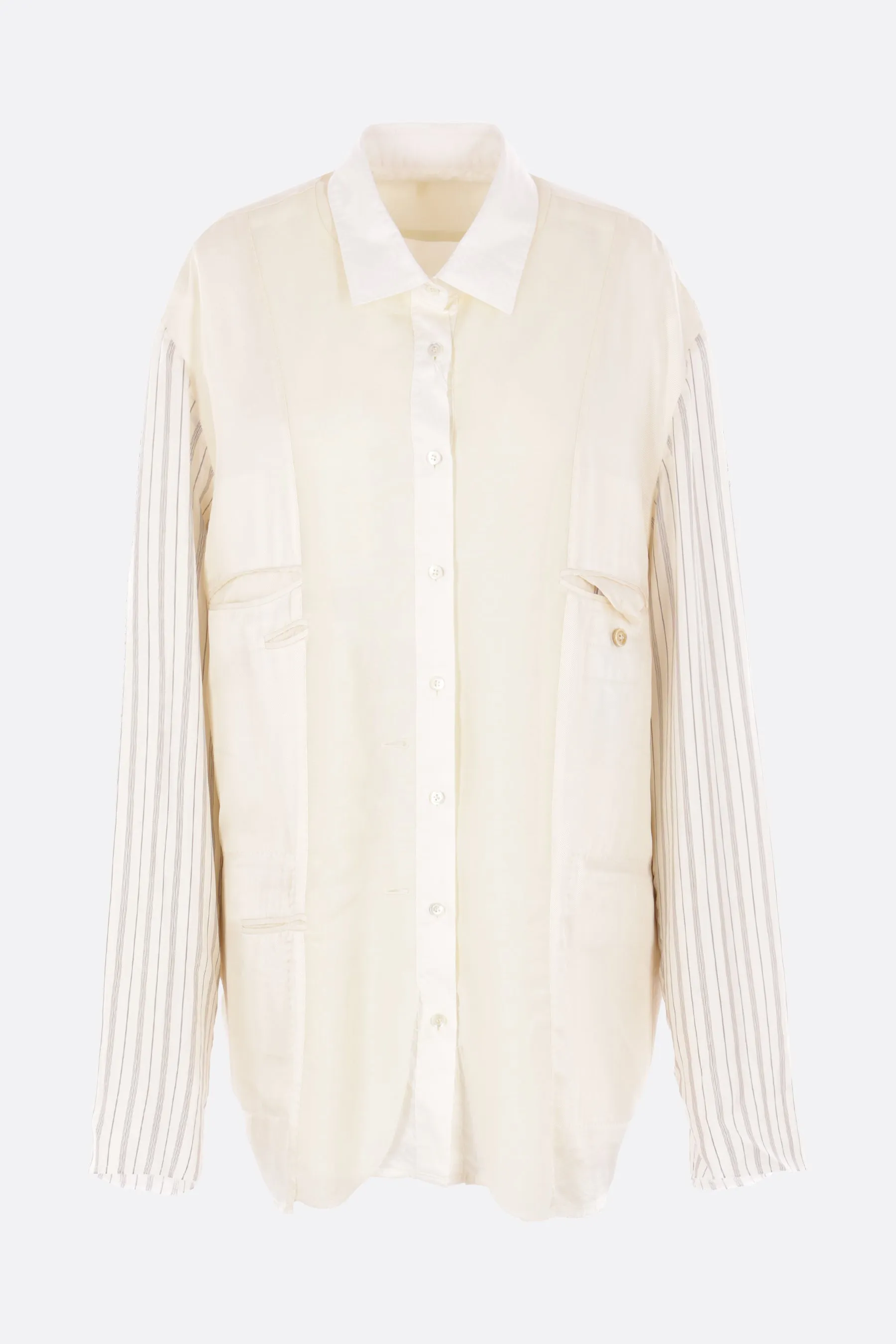 Anonymity of the lining reversible overshirt