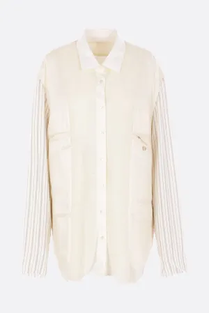 Anonymity of the lining reversible overshirt