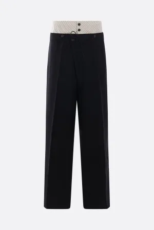 Anonymity of the lining trousers