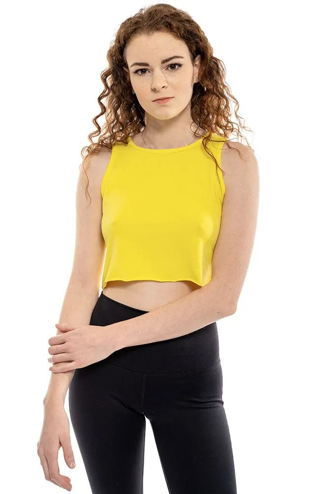 Bamboo Crop Tank Top