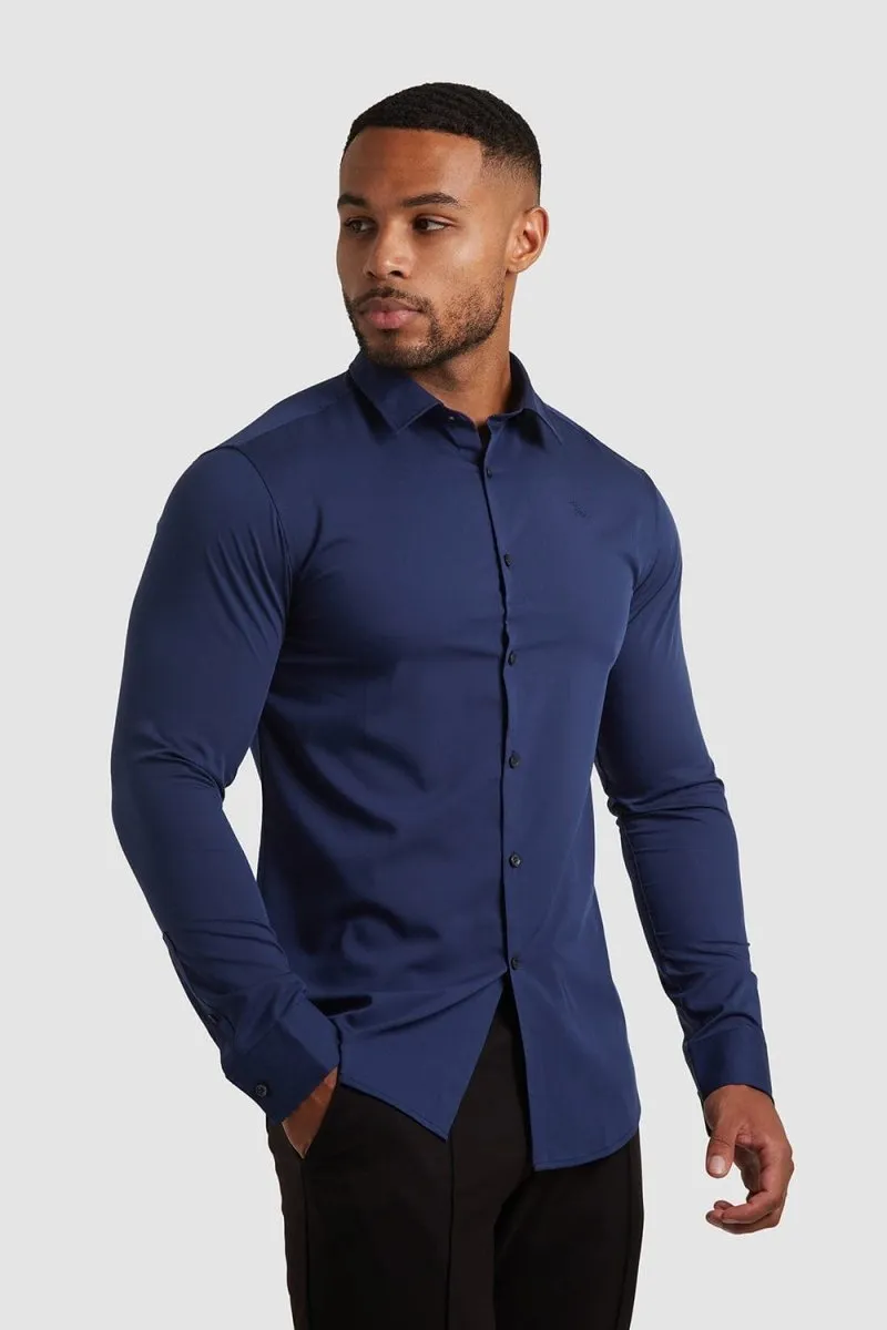 Bamboo Shirt in Midnight