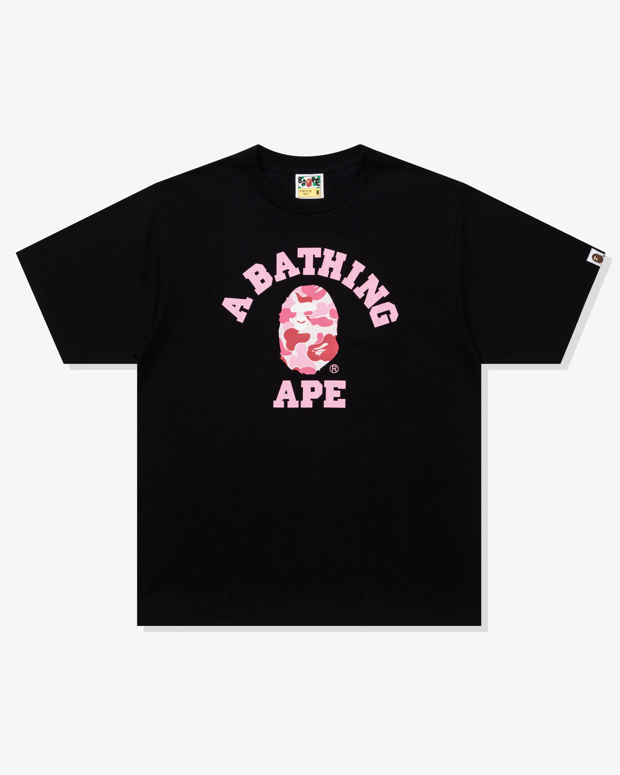 BAPE ABC CAMO COLLEGE TEE