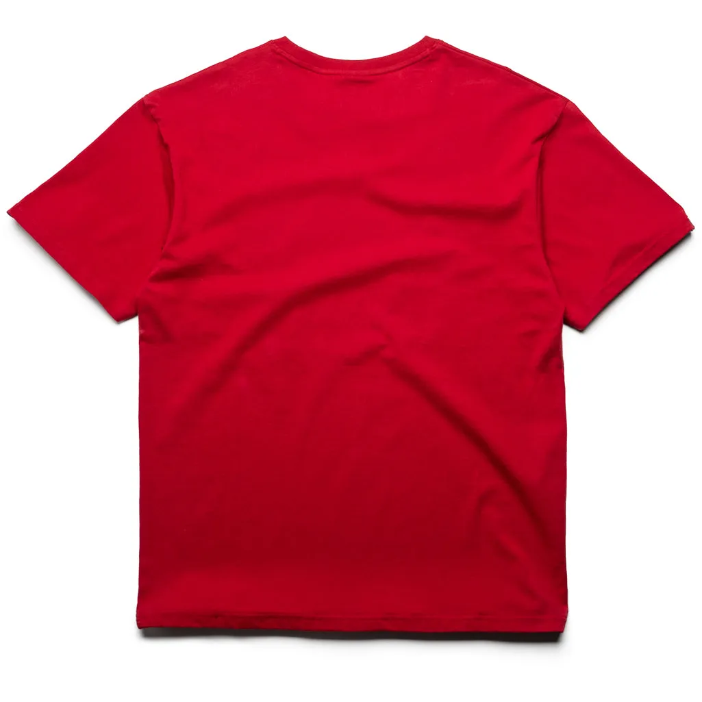 Billionaire Boys Club Upper Atmosphere Knit Tee - Chili Pepper