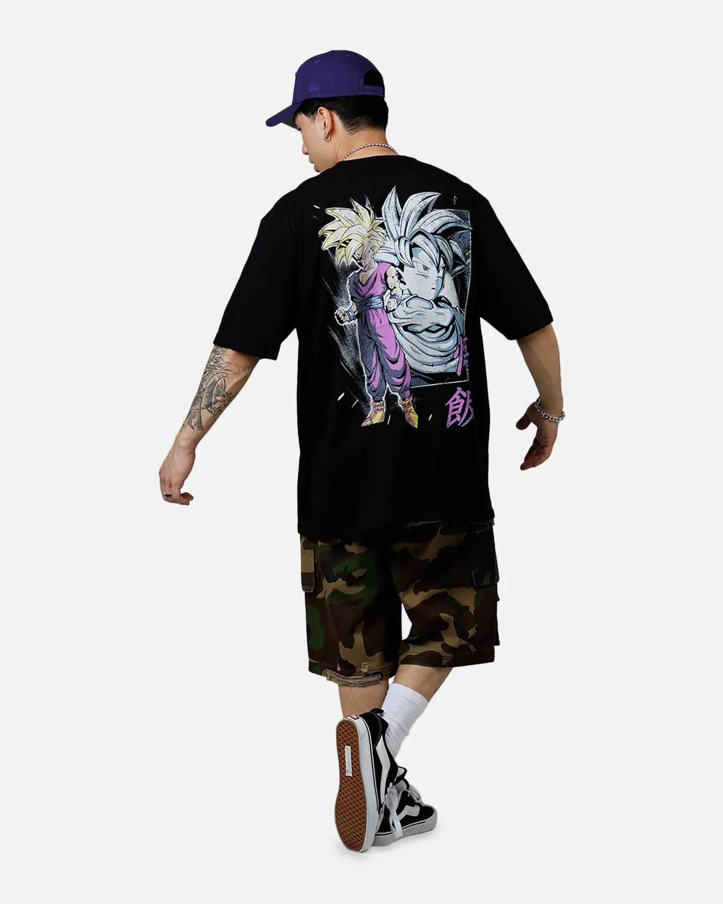 Bioworld Dragon Ball Z Cell Games Saga Gohan T-Shirt Black