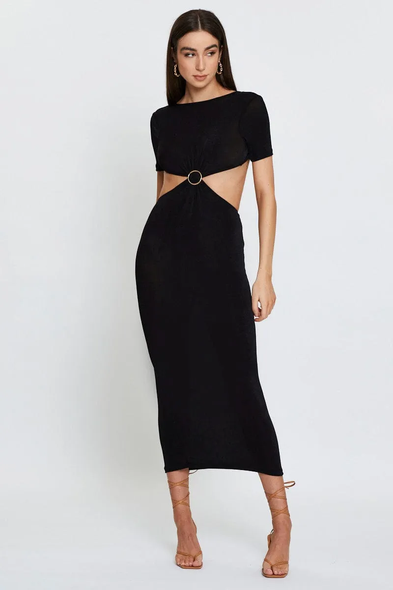 Black Maxi Dress Bodycon