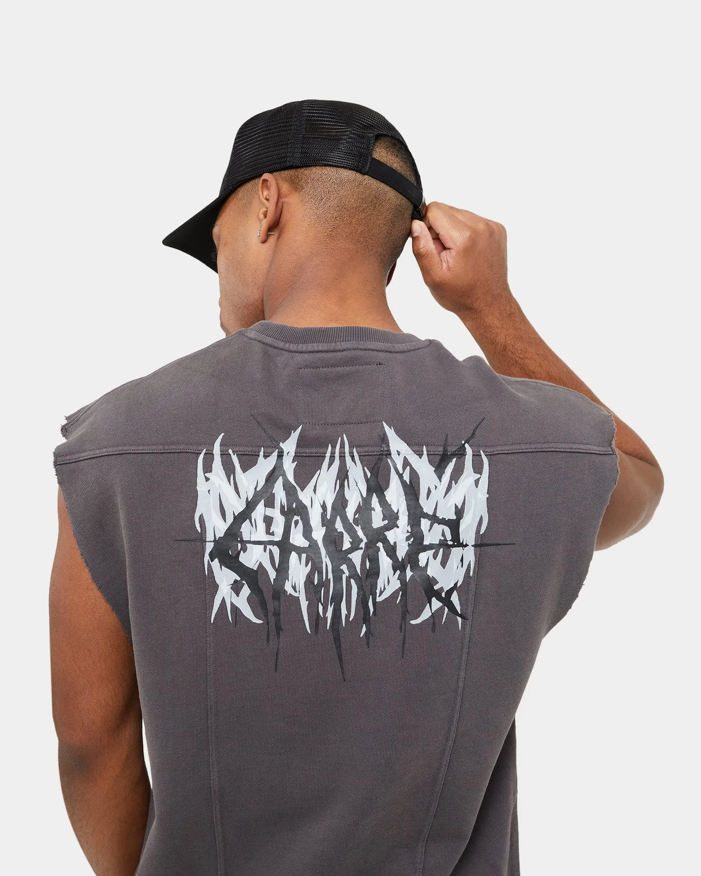 Carre Metalle Muscle Crewneck Washed Grey