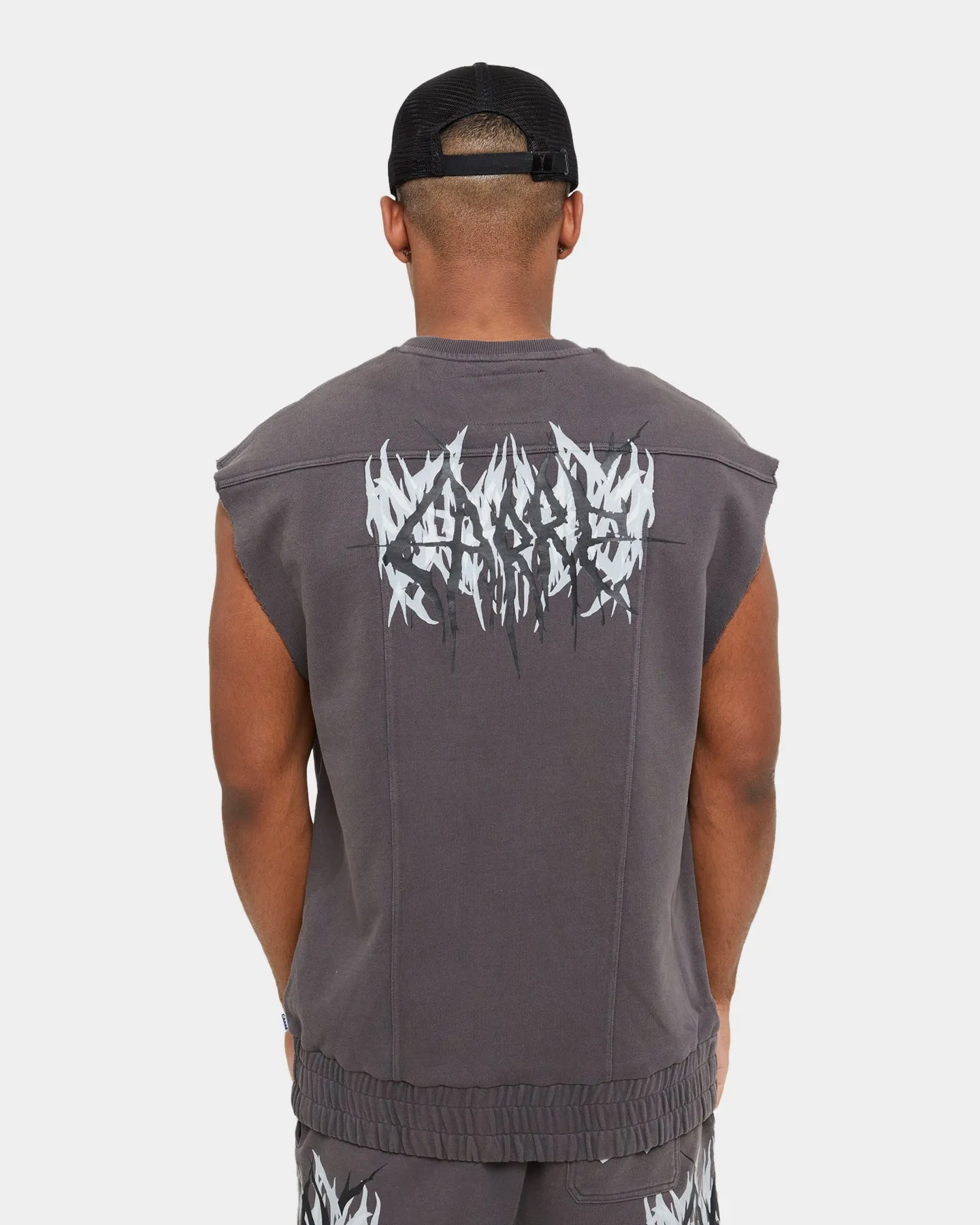 Carre Metalle Muscle Crewneck Washed Grey