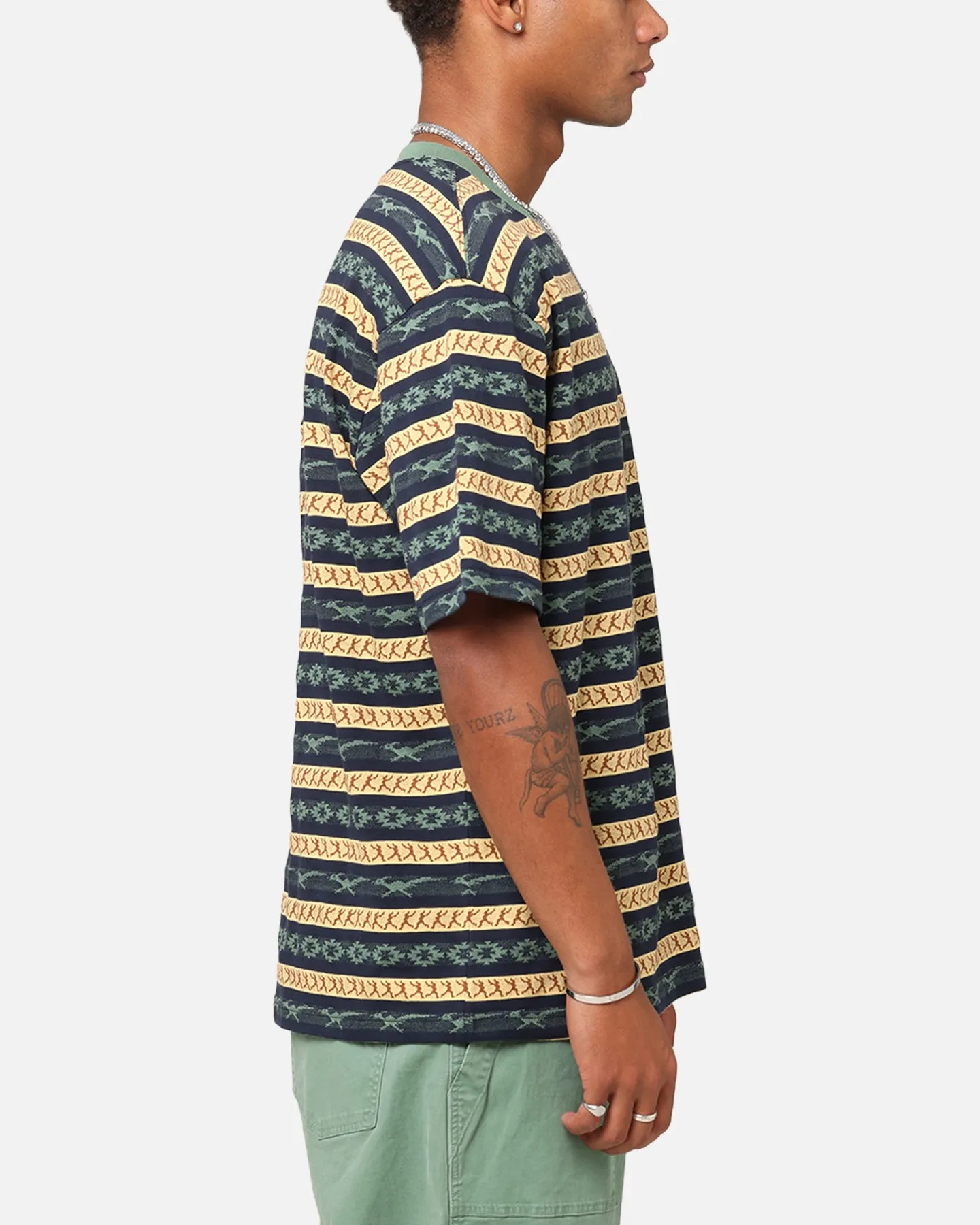 Champion Chimayo Jacquard T-Shirt Dark Green