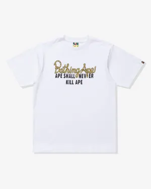 CHAMPION LOGO TEE - WHITE