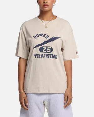 Champion Vintage Mix P.E Class T-Shirt Oatmeal Heather