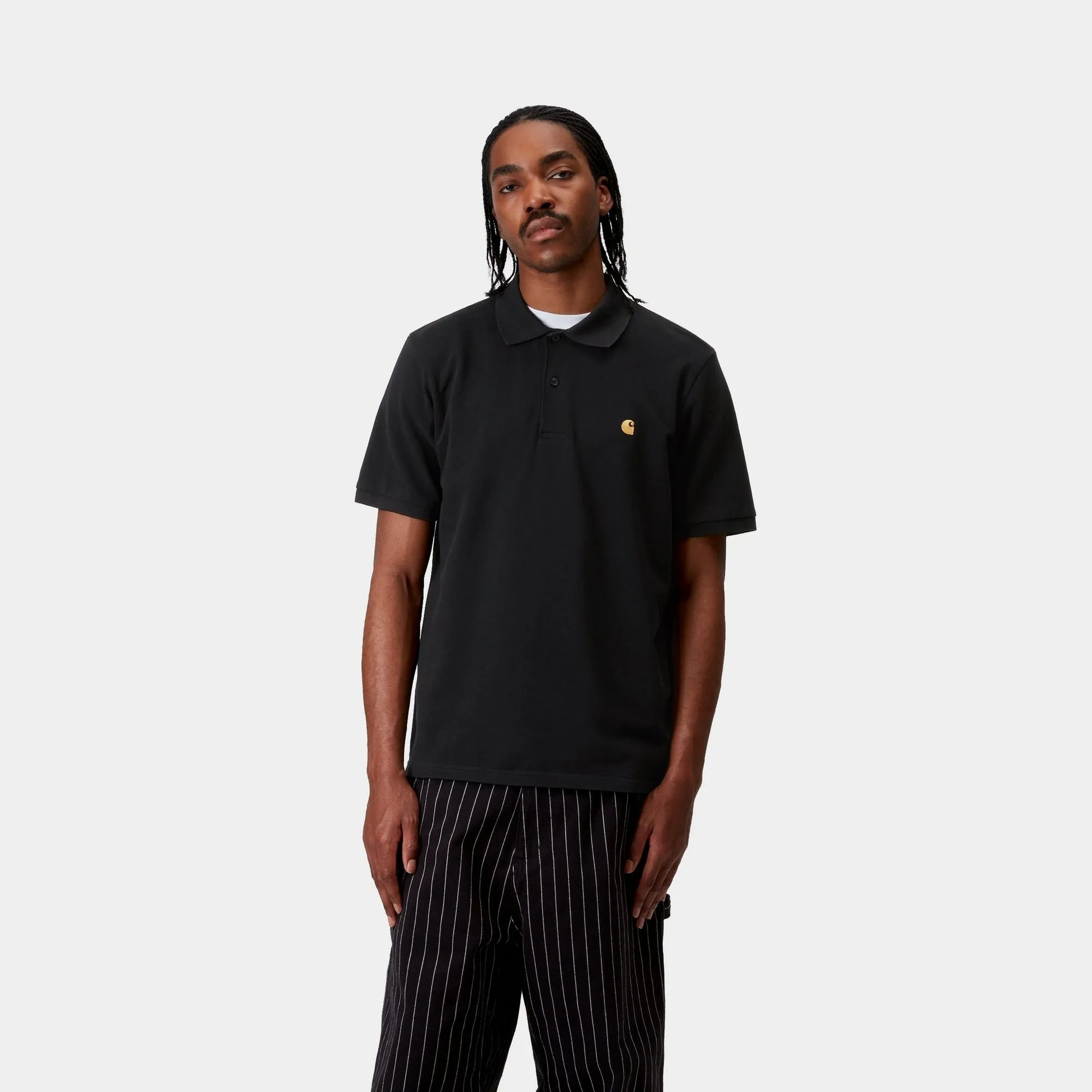 Chase Pique Polo | Black
