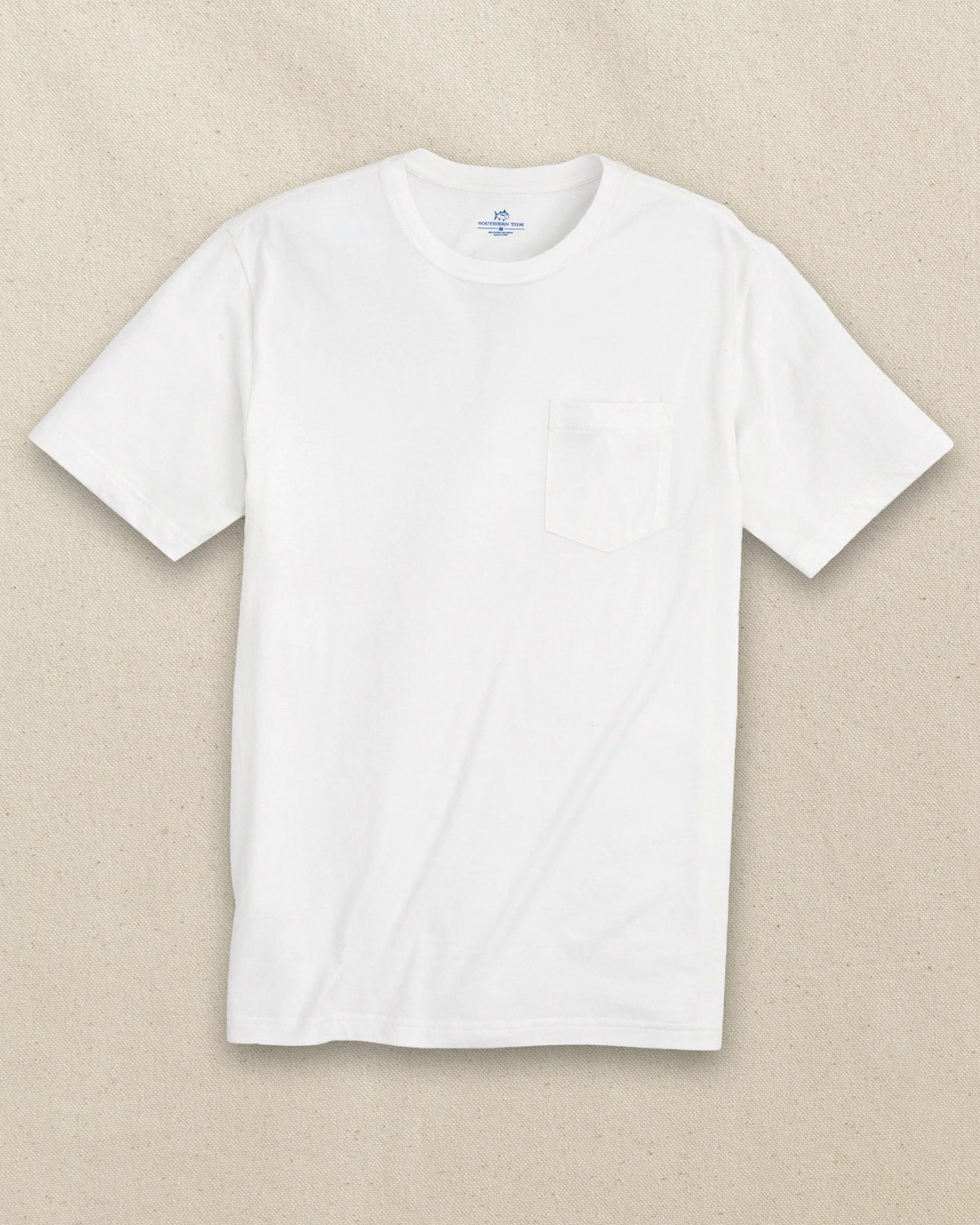 Classic Short Sleeve Pocket T-Shirt - Classic White
