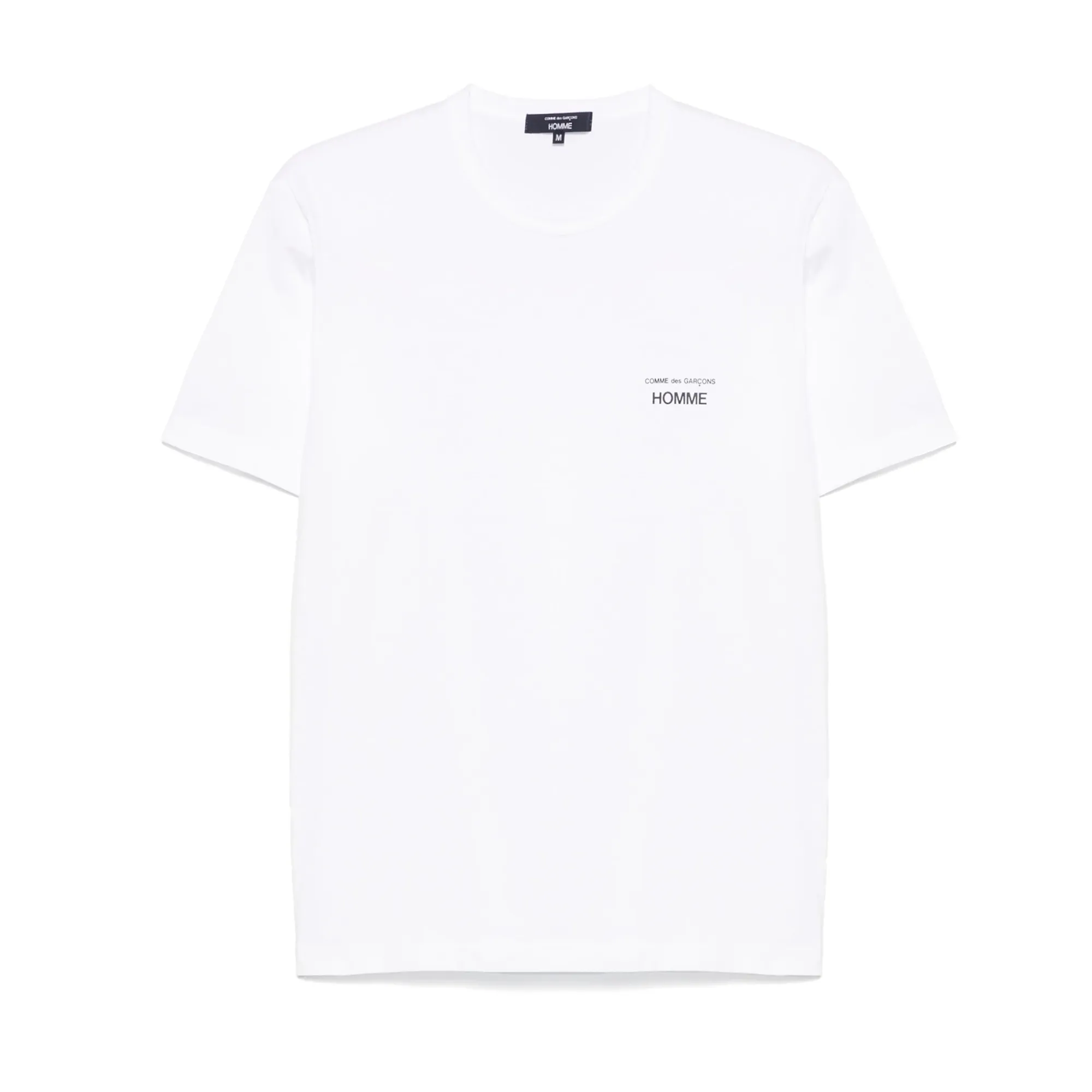 Comme des Garcons Homme Cotton Jersey Garment Print T-Shirt HO-T101-051 White