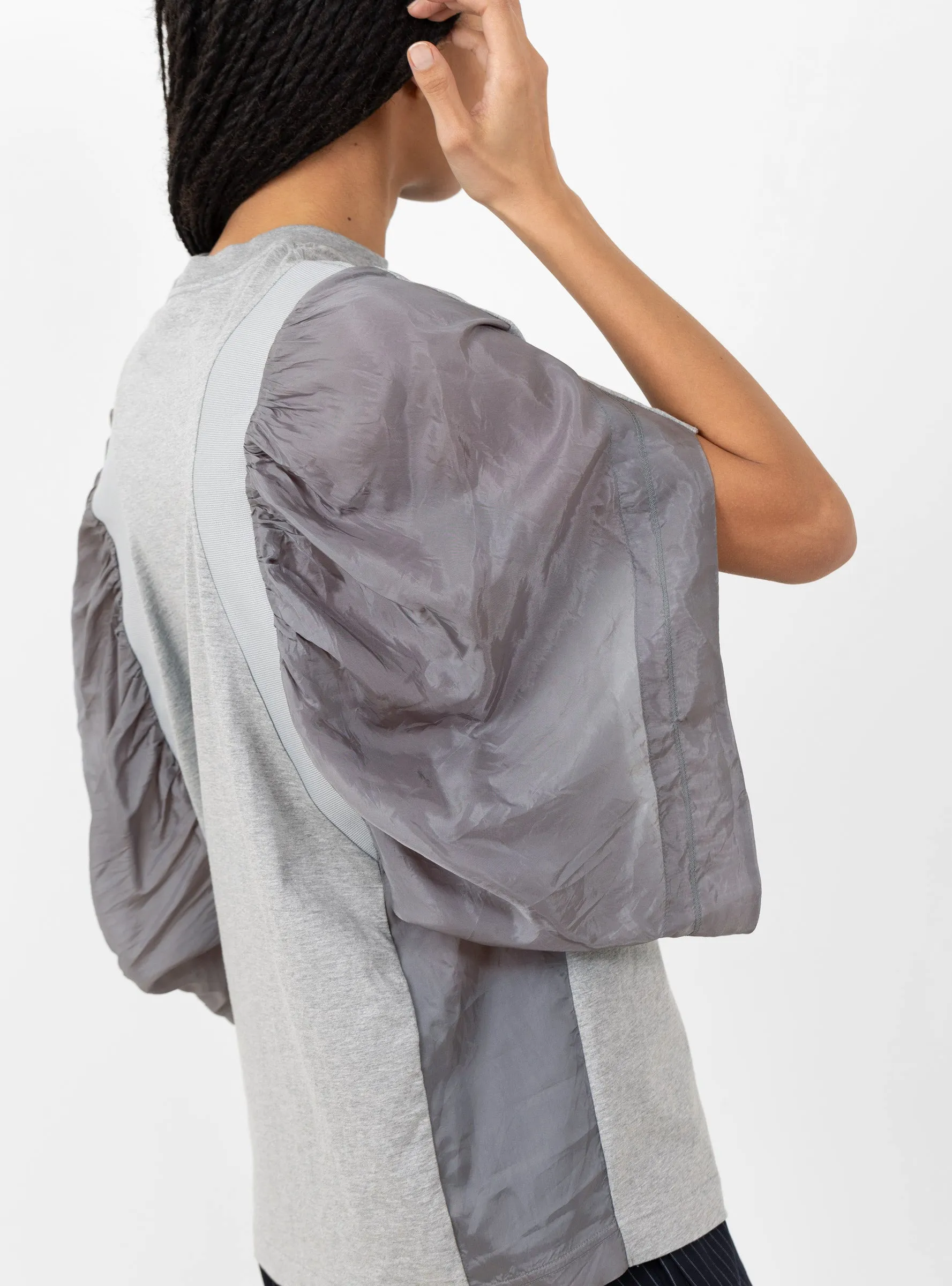 Cotton Short Sleeve Jersey Grey