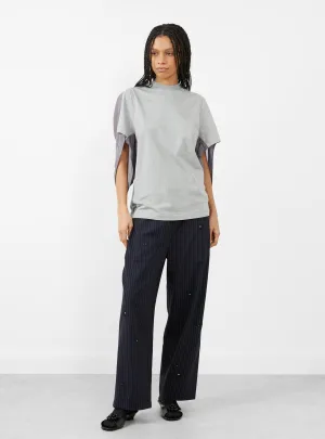 Cotton Short Sleeve Jersey Grey