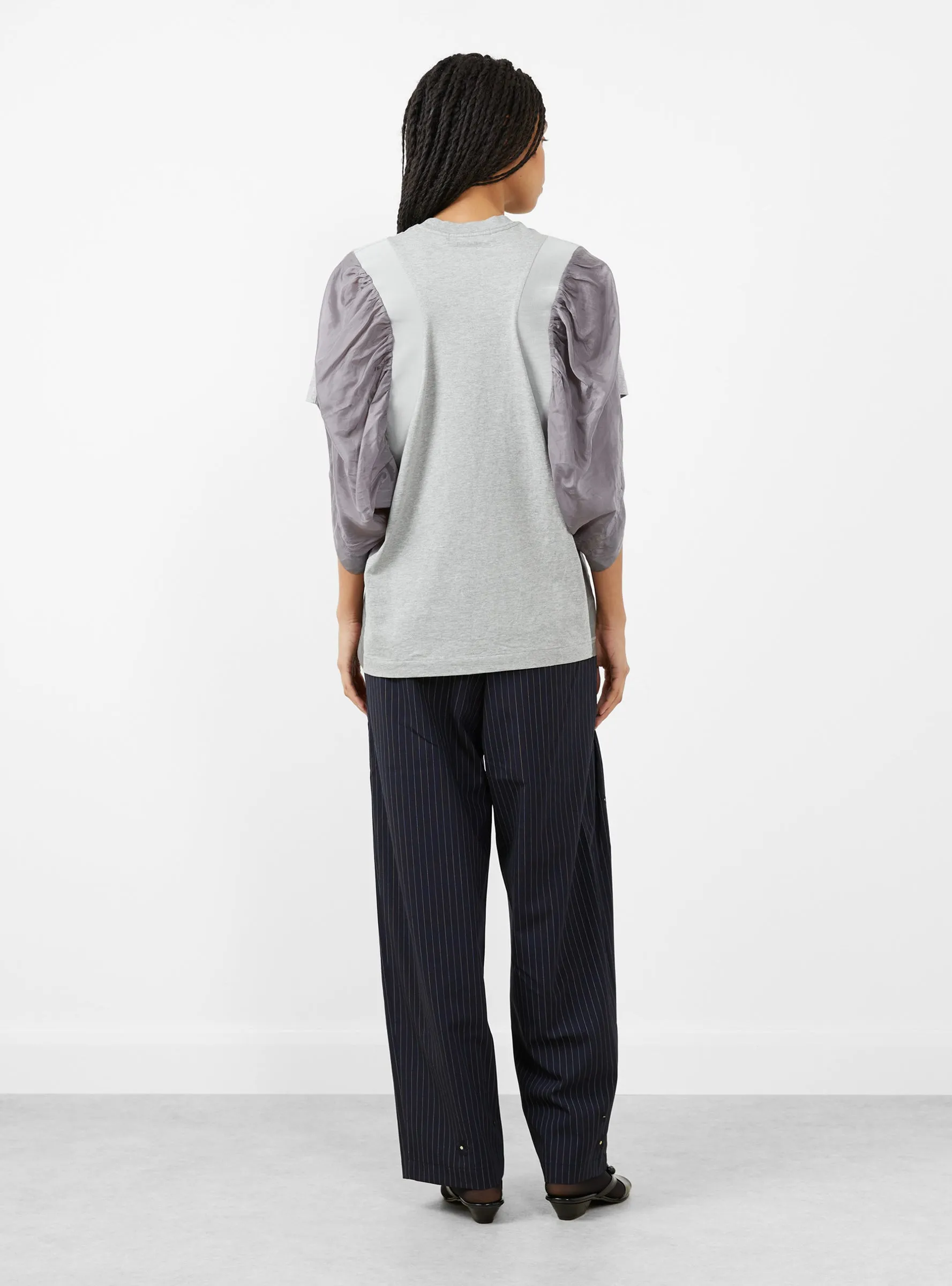 Cotton Short Sleeve Jersey Grey