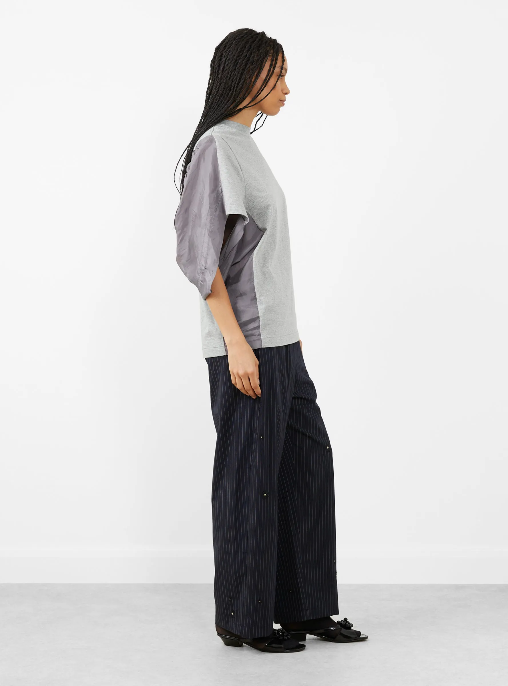Cotton Short Sleeve Jersey Grey