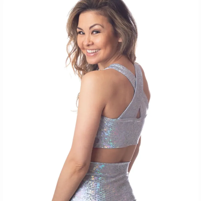 Crystal Mermaid Crop Top