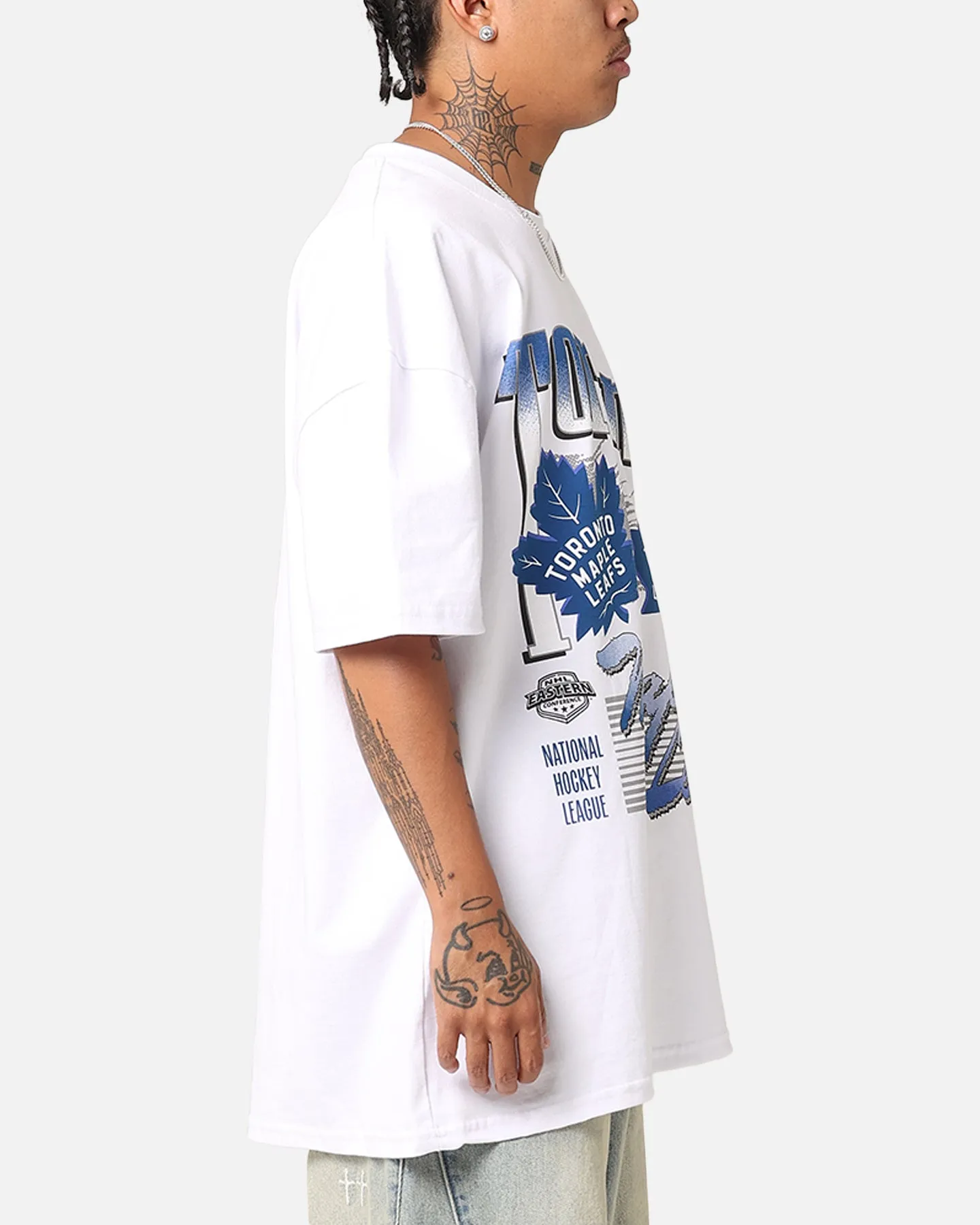 Culture Kings Toronto Maple Leaf Heavyweight T-Shirt White
