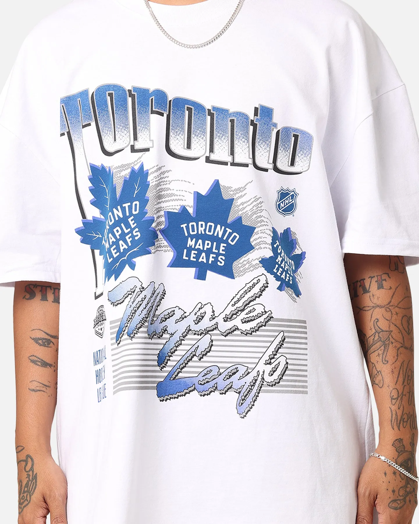 Culture Kings Toronto Maple Leaf Heavyweight T-Shirt White