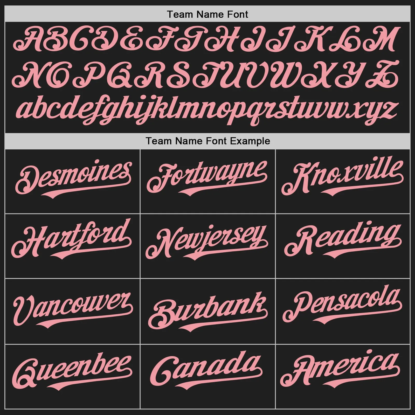 Custom Black White-Medium Pink Pinstripe Authentic Split Fashion Baseball Jersey