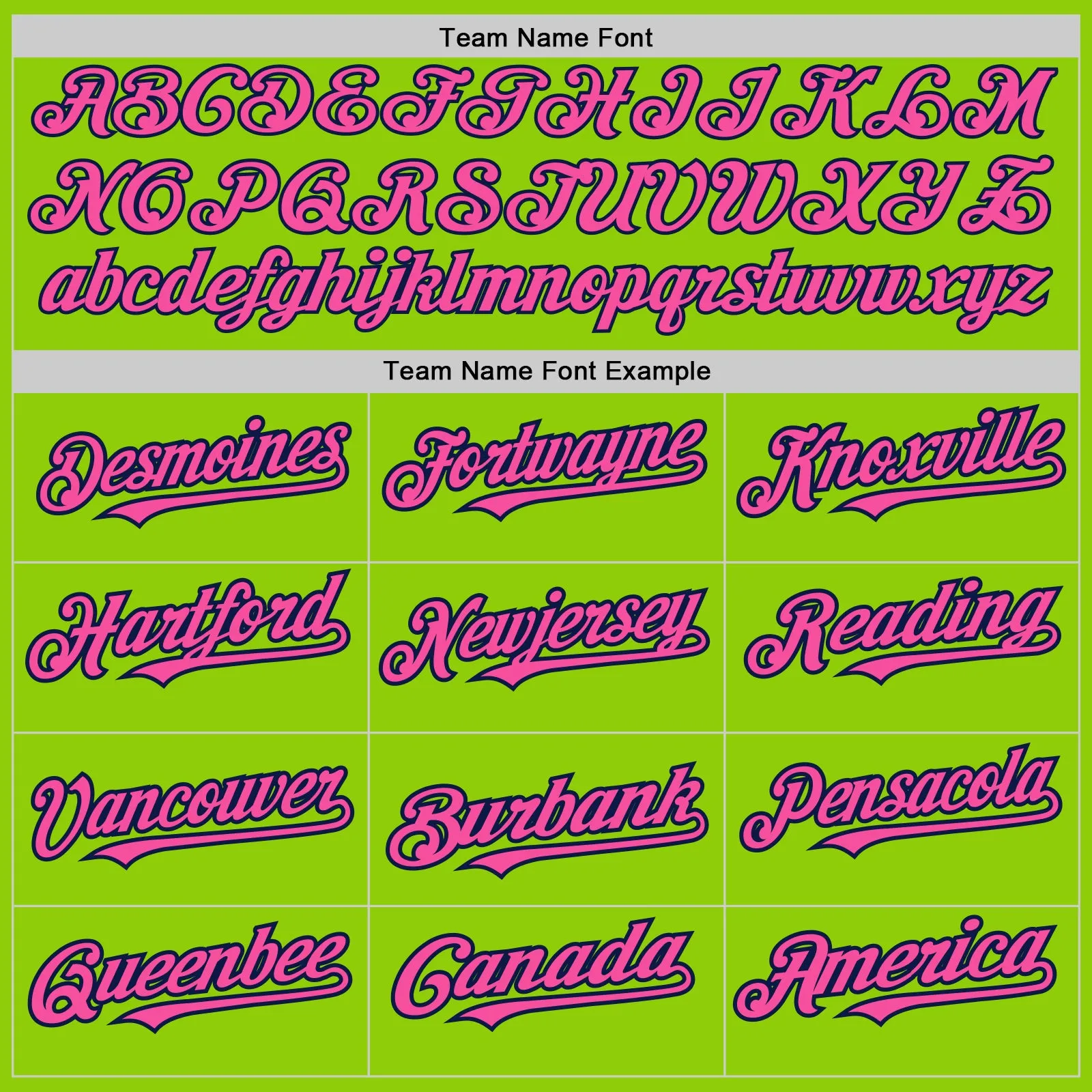 Custom Neon Green Pinstripe Pink-Navy Authentic Fade Fashion Baseball Jersey