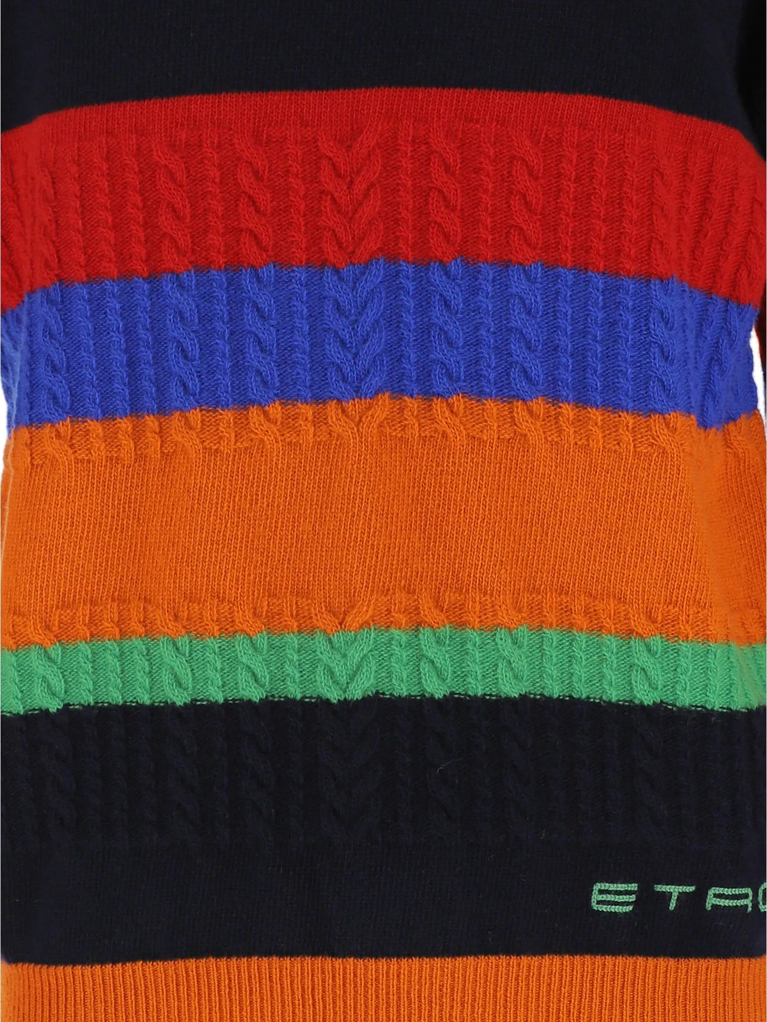 Etro Striped Crewneck Jumper