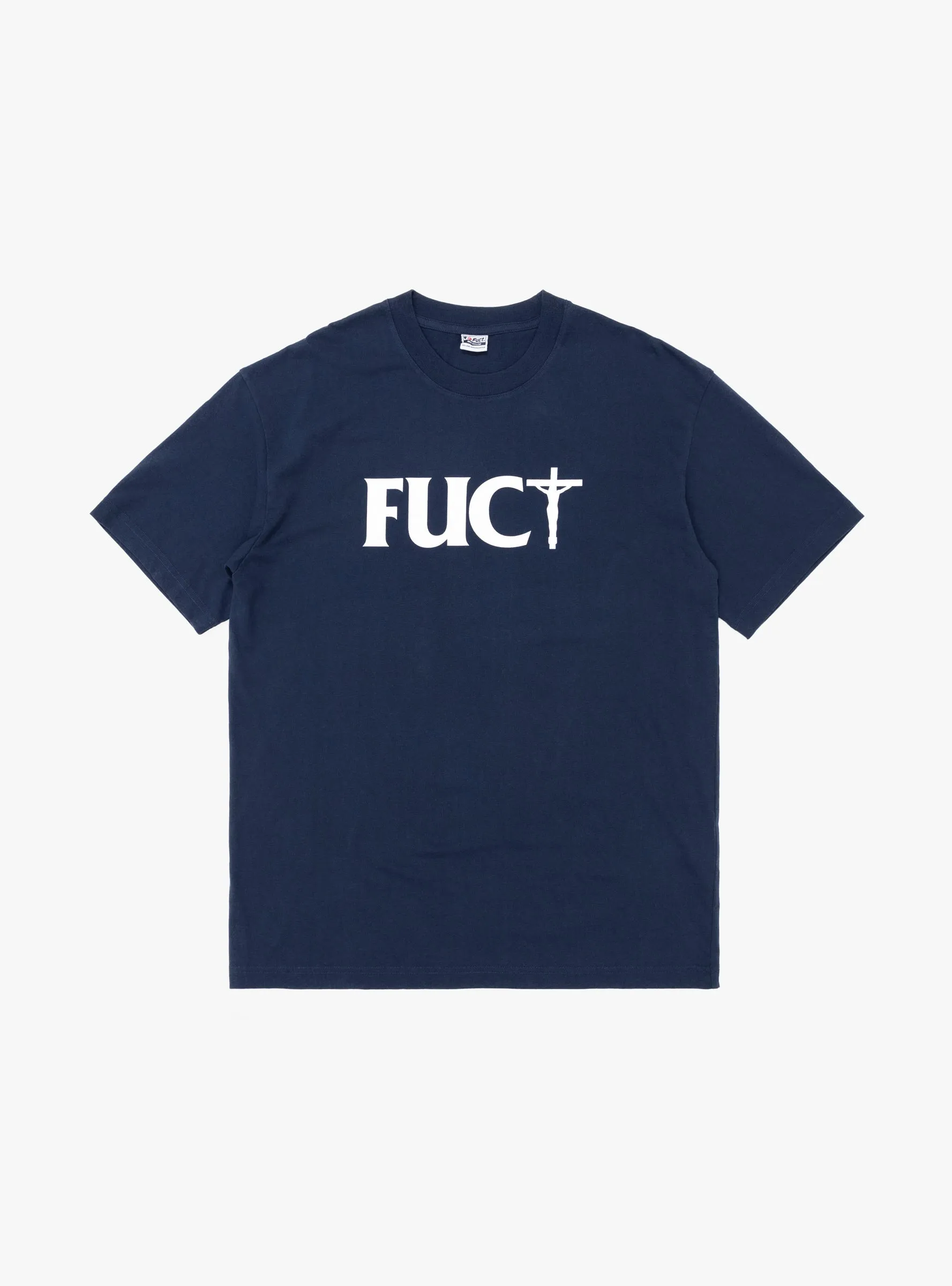 Fuct Crossed Tee Blue