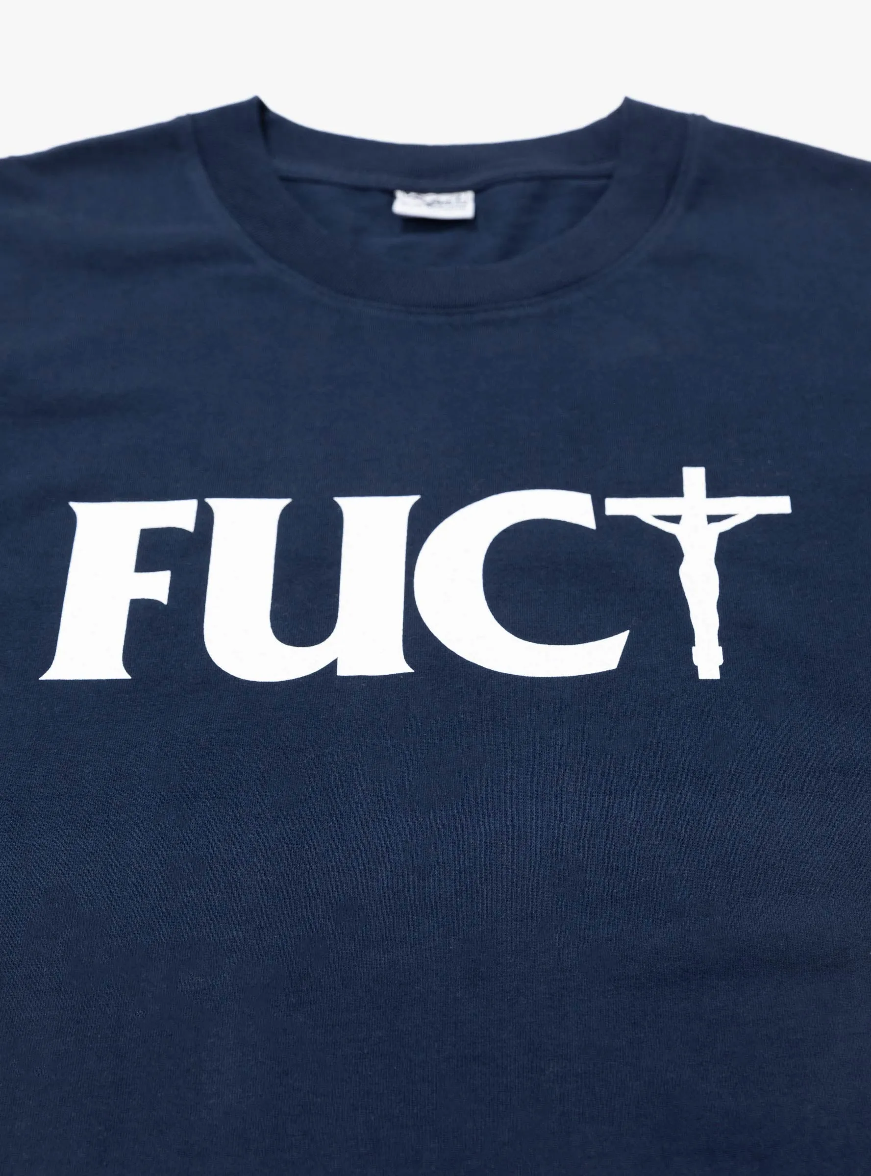 Fuct Crossed Tee Blue