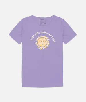 Fun In The Sun Tee - Lavender