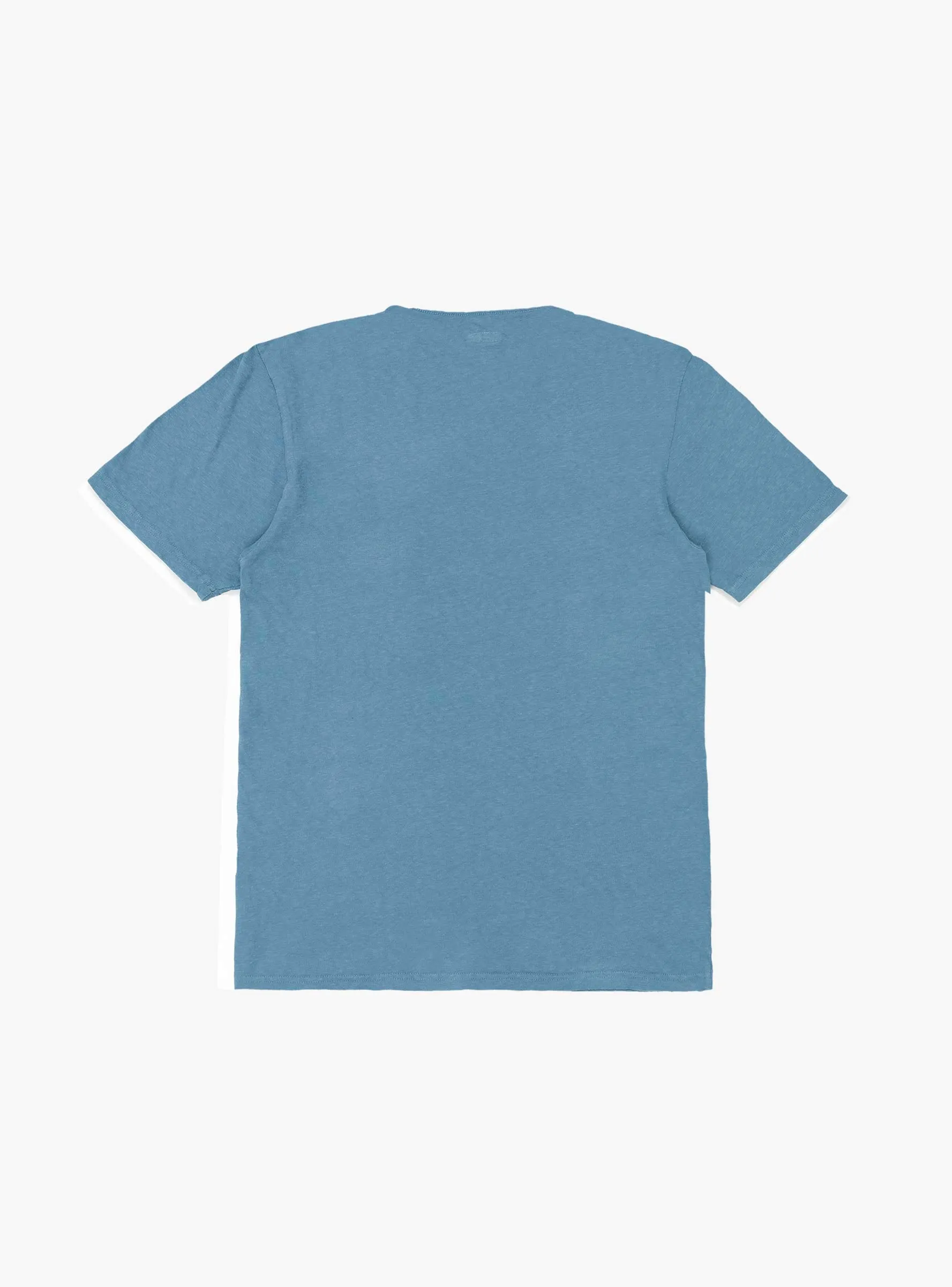Gauze Jersey Pocket Tee Light Blue