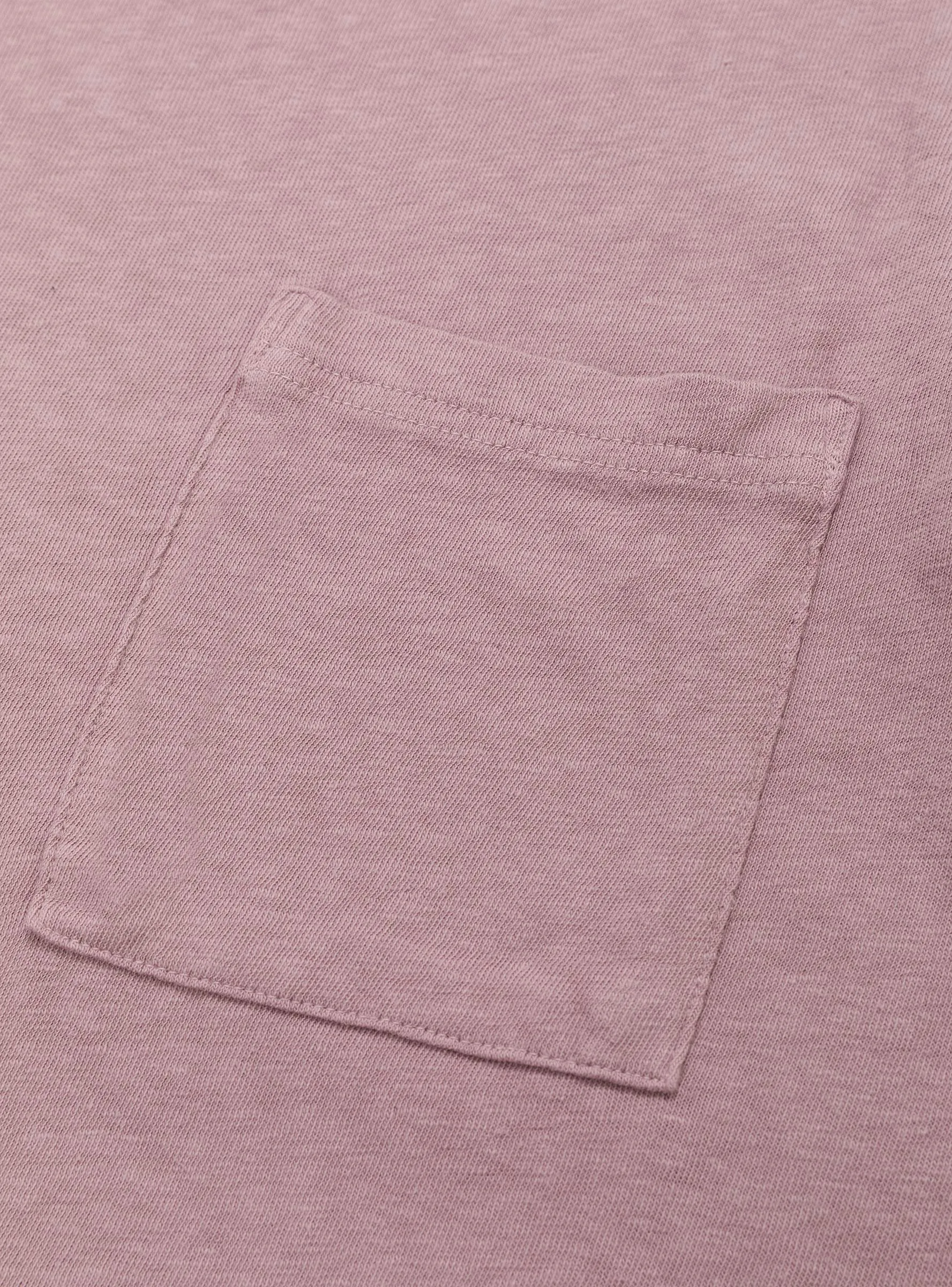 Gauze Jersey Pocket Tee Pink