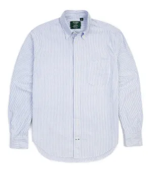 Gitman Vintage Oxford Shirt: Blue Stripe