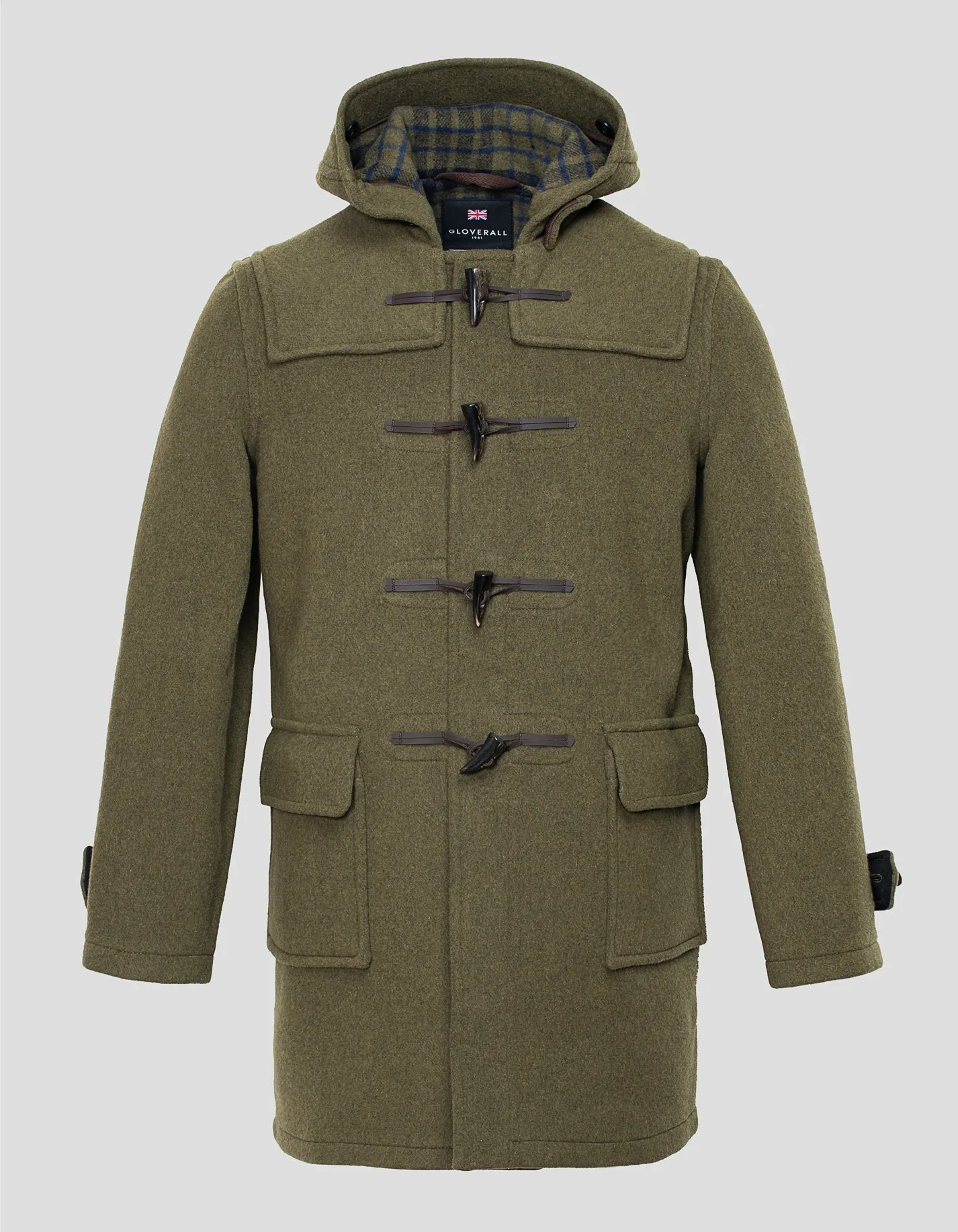 GLOVERALL MORRIS DUFFLE COAT - LODEN