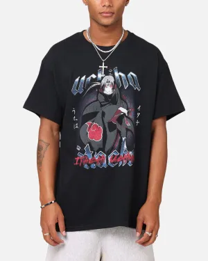 Goat Crew X Naruto Itachi Uchiha T-Shirt Black