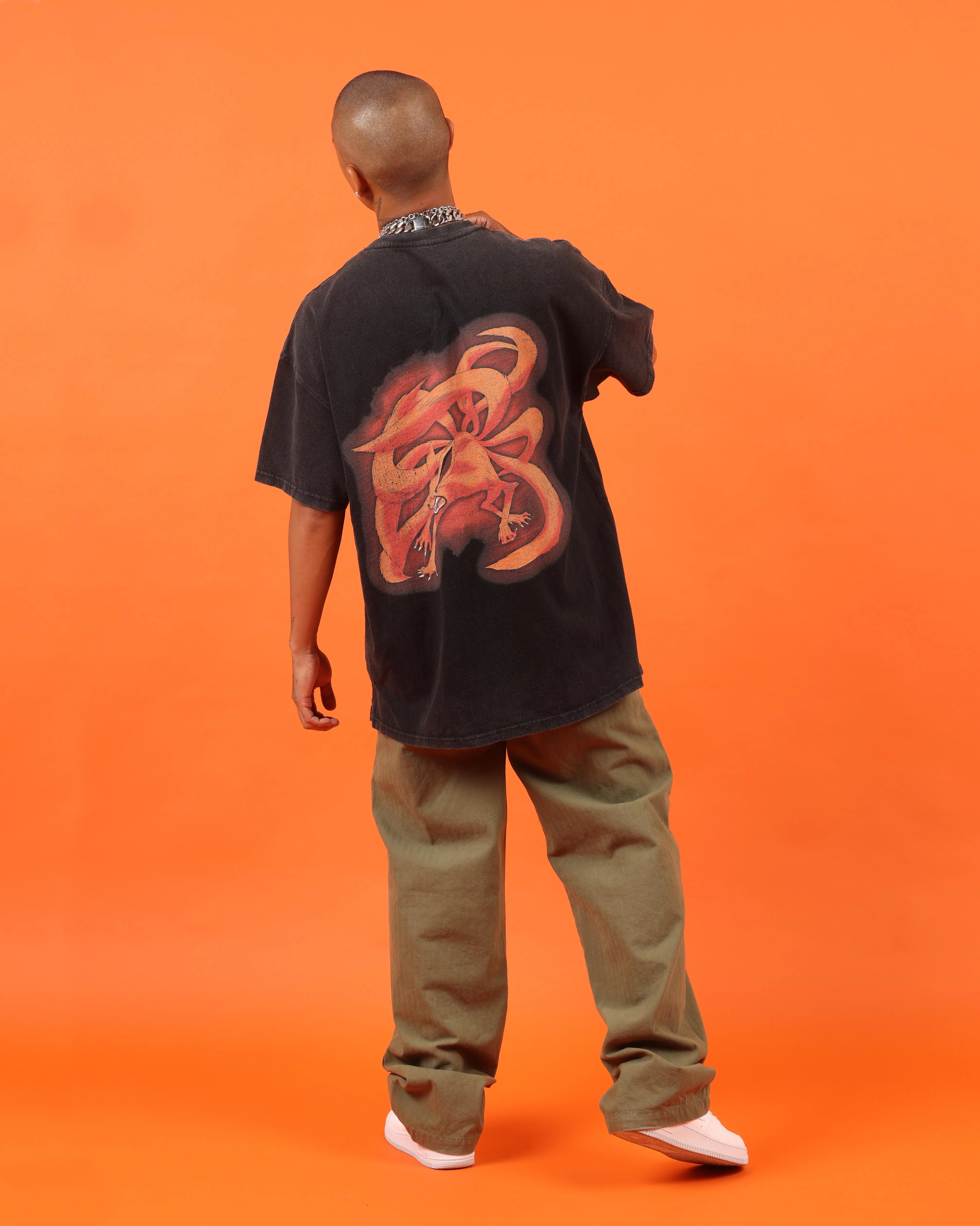 Goat Crew X Naruto Naruto Premium Vintage T-Shirt Vintage Black