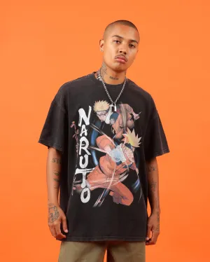 Goat Crew X Naruto Naruto Premium Vintage T-Shirt Vintage Black